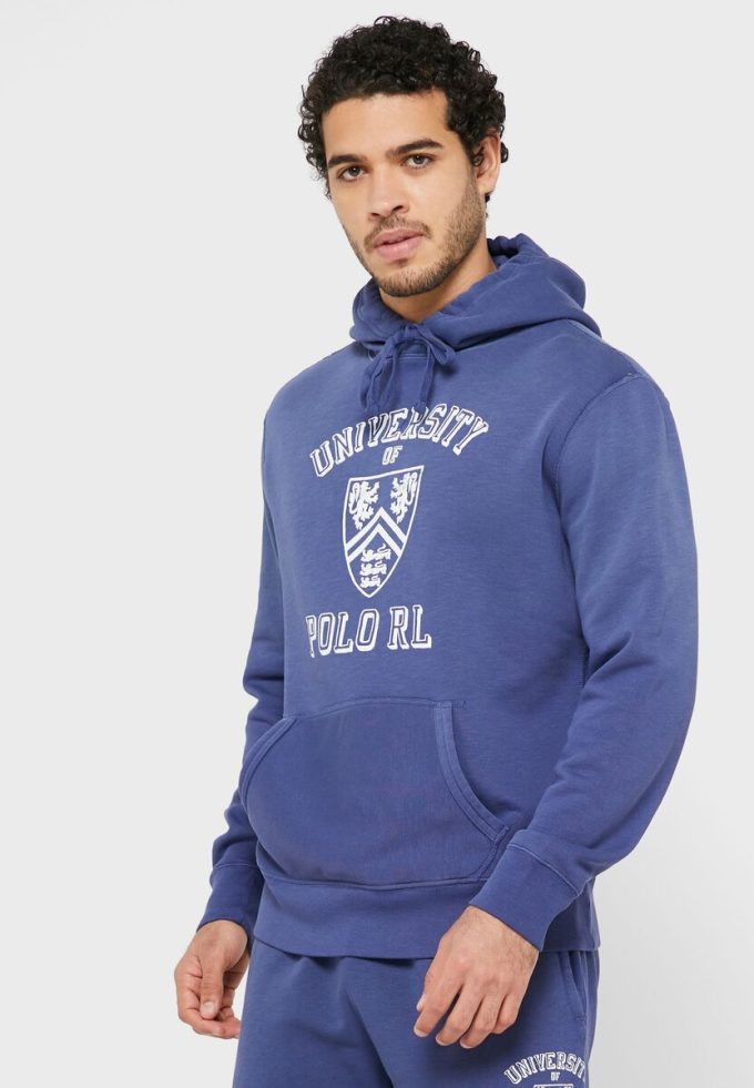 Navy Men’s Ralph Lauren Essential Hoodie