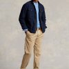 Navy Men’s Ralph Lauren Garment-Dyed Oxford Overshirt Jackets Navy Men’s Ralph Lauren Garment-Dyed Oxford Overshirt Jackets