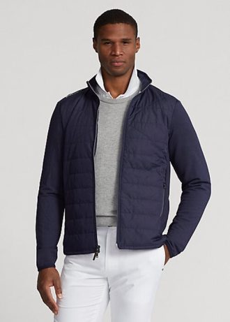 Navy Men’s Ralph Lauren Hybrid Mockneck Jackets