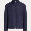 Navy Men’s Ralph Lauren Hybrid Mockneck Jackets