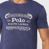 Navy Men’s Ralph Lauren Logo Crew Neck T Shirts