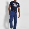 Navy Men’s Ralph Lauren Logo Crew Neck T Shirts