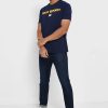 Navy Men’s Ralph Lauren Logo Crew Neck T Shirts