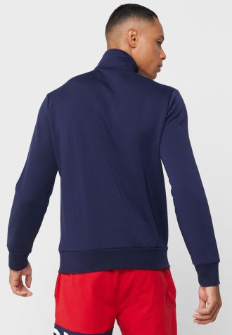 Navy Men’s Ralph Lauren Logo Half Zip Sweatshirt