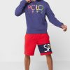Navy Men’s Ralph Lauren Logo Hoodie