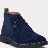 Navy Men’s Ralph Lauren Talan Suede Chukka Boots