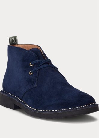 Navy Men’s Ralph Lauren Talan Suede Chukka Boots