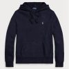 Navy Men’s Ralph Lauren Textured Cotton Hooded Jumper  Sweaters