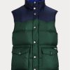 Navy Men’s Ralph Lauren Water-Repellent Down Western Vest Navy Men’s Ralph Lauren Water-Repellent Down Western Vest