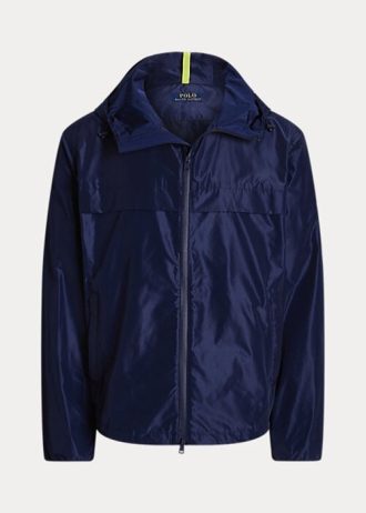 Navy Men’s Ralph Lauren Water-Repellent Hooded Jackets