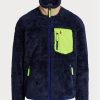 Navy Men’s Ralph Lauren Wind-blocking Hybrid   Jackets