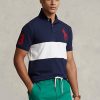 Navy / White Men’s Ralph Lauren Big Pony Mesh Polo Shirts Navy / White Men’s Ralph Lauren Big Pony Mesh Polo Shirts