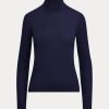 Navy Women’s Ralph Lauren Cashmere Turtleneck Sweaters Navy Women’s Ralph Lauren Cashmere Turtleneck Sweaters
