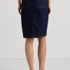 Navy Women’s Ralph Lauren Denim Skirts Navy Women’s Ralph Lauren Denim Skirts