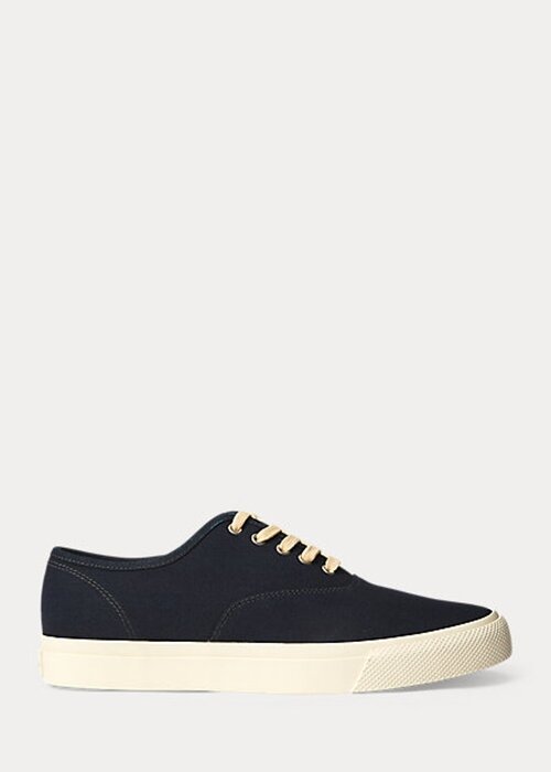 Navy Women’s Ralph Lauren Indigo Canvas Sneakers Navy Women’s Ralph Lauren Indigo Canvas Sneakers
