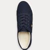 Navy Women’s Ralph Lauren Janson II Canvas Sneakers