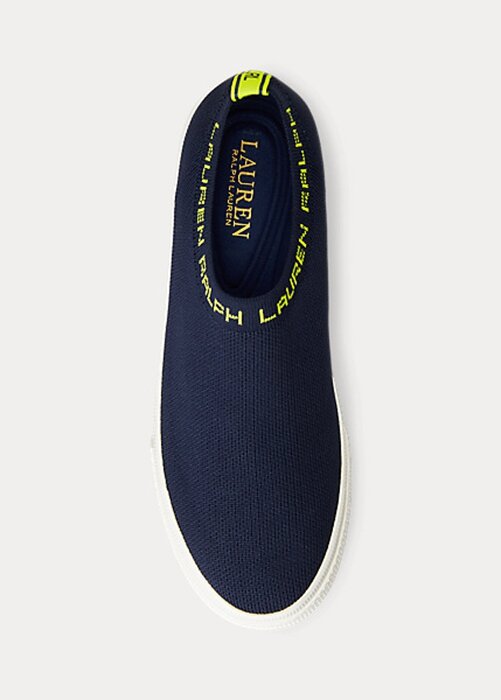 Navy Women’s Ralph Lauren Jordyn Slip-On Sneakers Navy Women’s Ralph Lauren Jordyn Slip-On Sneakers