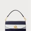 Navy Women’s Ralph Lauren Leather Small Tayler Crossbody Bags Navy Women’s Ralph Lauren Leather Small Tayler Crossbody Bags