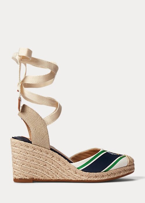 Navy Women’s Ralph Lauren Paislee Canvas Espadrille Navy Women’s Ralph Lauren Paislee Canvas Espadrille