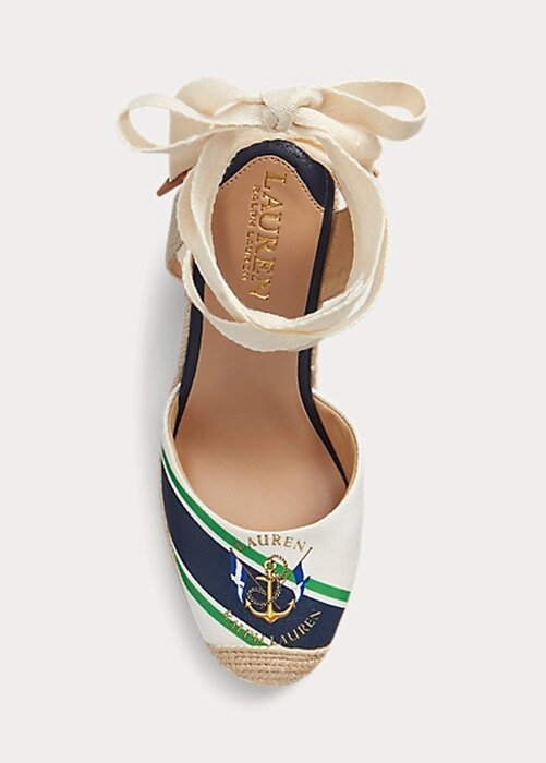 Navy Women’s Ralph Lauren Paislee Canvas Espadrille Navy Women’s Ralph Lauren Paislee Canvas Espadrille
