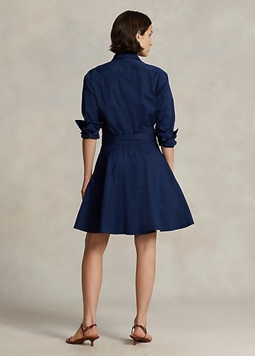 Navy Women’s Ralph Lauren Paneled Dress Navy Women’s Ralph Lauren Paneled Dress