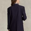 Navy Women’s Ralph Lauren Stretch Wool-blend Blazers Navy Women’s Ralph Lauren Stretch Wool-blend Blazers