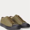 Olive Men’s Ralph Lauren Canvas Sneakers Olive Men’s Ralph Lauren Canvas Sneakers