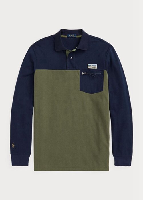 Olive Men’s Ralph Lauren Classic Fit Mesh Utility Polo Shirts Olive Men’s Ralph Lauren Classic Fit Mesh Utility Polo Shirts