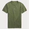 Olive Men’s Ralph Lauren Custom Slim Fit Crewneck T Shirts Olive Men’s Ralph Lauren Custom Slim Fit Crewneck T Shirts