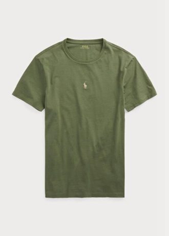 olive men s ralph lauren custom slim fit crewneck t shirts 2 1 330x461 - Olive Men's Ralph Lauren Custom Slim Fit Crewneck  T Shirts