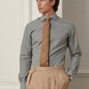 Olive Men’s Ralph Lauren Gingham Formal Shirts Olive Men’s Ralph Lauren Gingham Formal Shirts