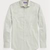 Olive Men’s Ralph Lauren Gingham Formal Shirts Olive Men’s Ralph Lauren Gingham Formal Shirts