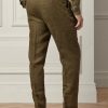 Olive Men’s Ralph Lauren Gregory Linen Suit  Pants