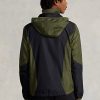 Olive Men’s Ralph Lauren Water-Repellent Ripstop Jackets