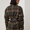 Olive Women’s Ralph Lauren Andrya Plaid Jackets Olive Women’s Ralph Lauren Andrya Plaid Jackets