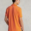Orange Men’s Ralph Lauren Custom Slim Fit Mesh Polo Shirts