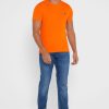 Orange Men’s Ralph Lauren Essential Crew Neck T Shirts