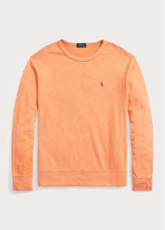 Orange Men’s Ralph Lauren Spa Terry   Sweatshirt