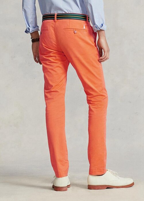 Orange Men’s Ralph Lauren Stretch Slim Fit Chino Pants Orange Men’s Ralph Lauren Stretch Slim Fit Chino Pants