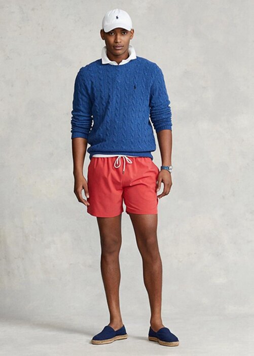 Orange Men’s Ralph Lauren Traveller Swimming Trunk Shorts Orange Men’s Ralph Lauren Traveller Swimming Trunk Shorts