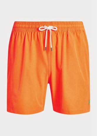 Orange Men’s Ralph Lauren Traveller Swimming Trunk  Shorts
