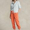 Orange Women’s Ralph Lauren Fleece Athletics Pants Orange Women’s Ralph Lauren Fleece Athletics Pants
