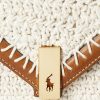 Parchment Cream Women’s Ralph Lauren Polo ID Crochet Envelope Chain Crossbody Bags Parchment Cream Women’s Ralph Lauren Polo ID Crochet Envelope Chain Crossbody Bags