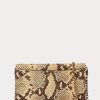 Parchment Women’s Ralph Lauren Faux-Snakeskin Medium Adair Crossbody Bags Parchment Women’s Ralph Lauren Faux-Snakeskin Medium Adair Crossbody Bags