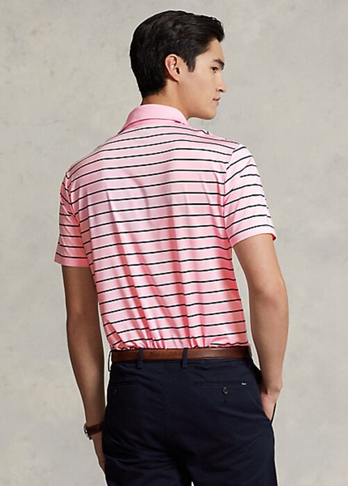 Pink Men’s Ralph Lauren Classic Fit Performance Polo Shirts Pink Men’s Ralph Lauren Classic Fit Performance Polo Shirts