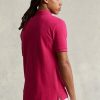 Pink Men’s Ralph Lauren Custom Slim Fit Mesh Polo Shirts Pink Men’s Ralph Lauren Custom Slim Fit Mesh Polo Shirts