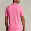 Pink Men’s Ralph Lauren Custom Slim Fit Mesh Polo Shirts
