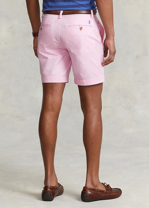 Pink Men’s Ralph Lauren Stretch Straight Fit Chino Shorts Pink Men’s Ralph Lauren Stretch Straight Fit Chino Shorts