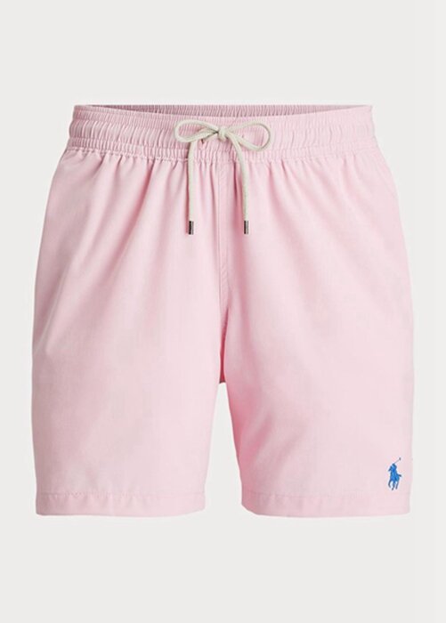 Pink Men’s Ralph Lauren Traveller Swimming Trunk Shorts Pink Men’s Ralph Lauren Traveller Swimming Trunk Shorts