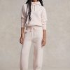 Pink Women’s Ralph Lauren Cashmere Pull-On Pants